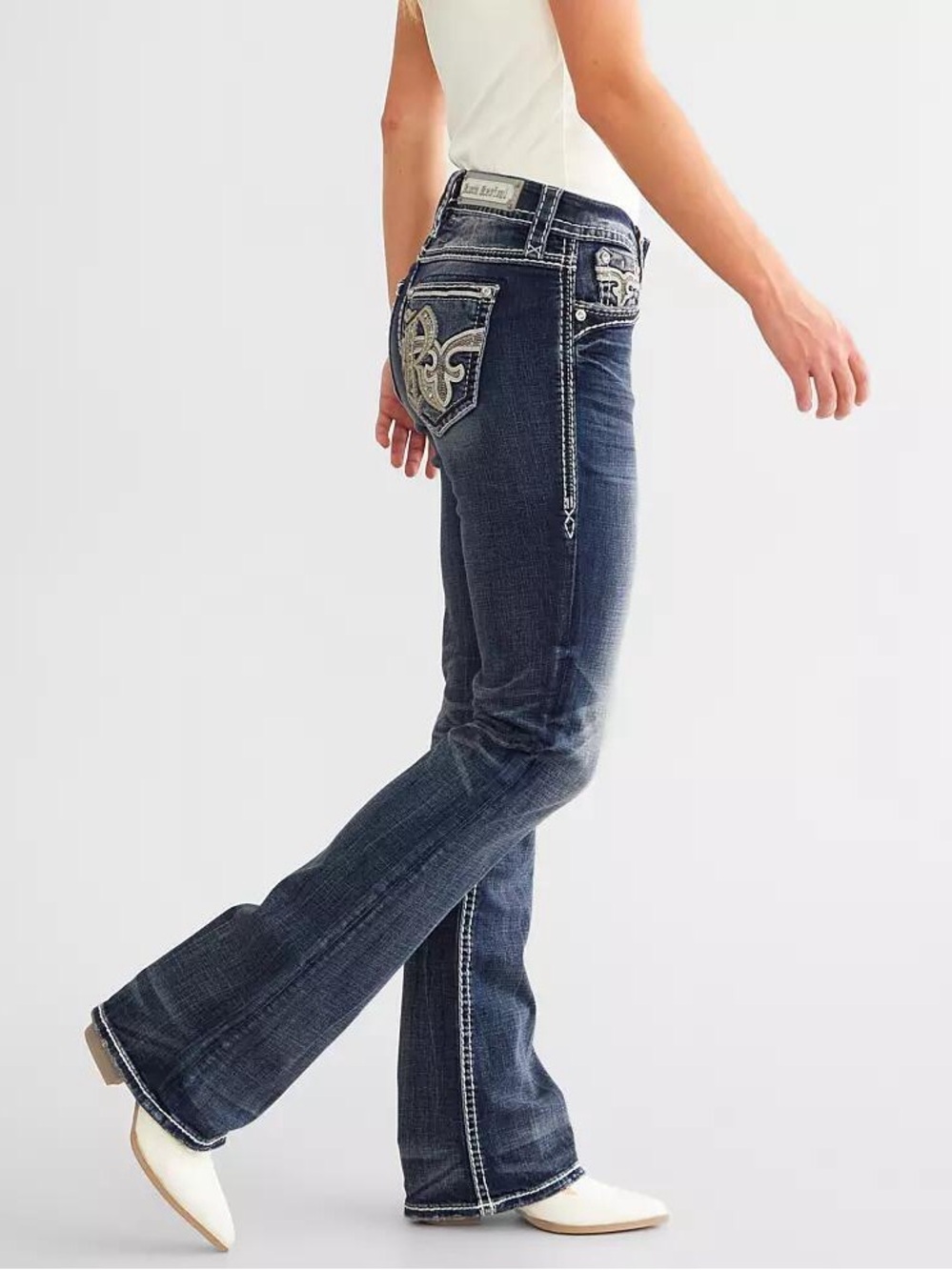 Rock Revival Jordyn Easy Boot Stretch Jean Size 26